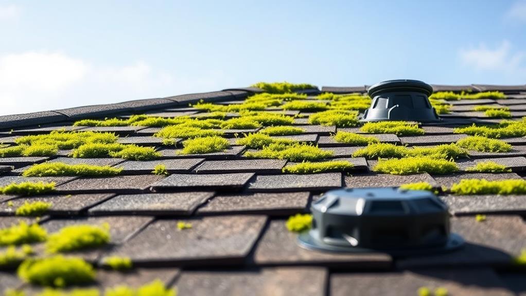 prevent rooftop mold accumulation