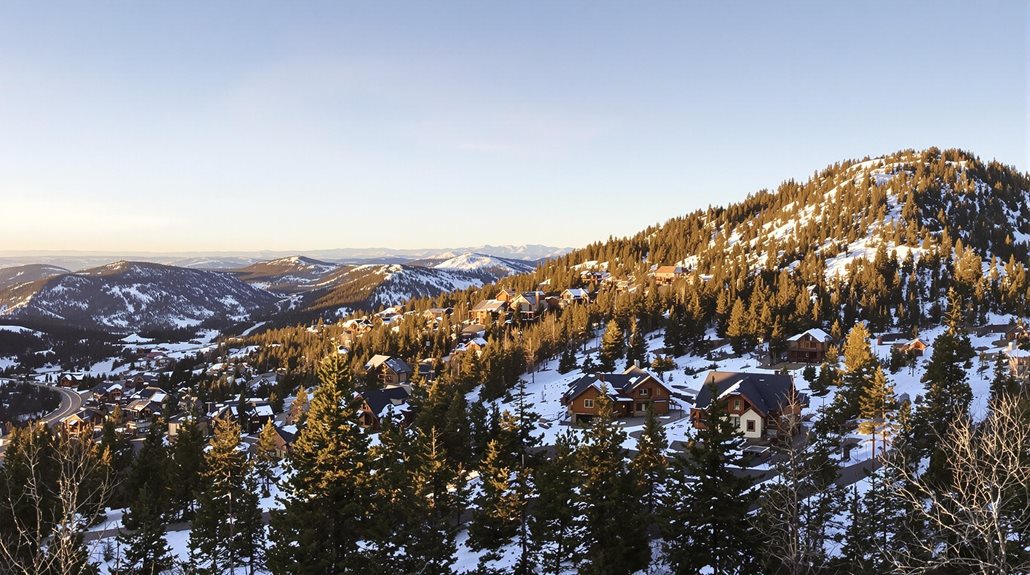 scenic mountain community near denver