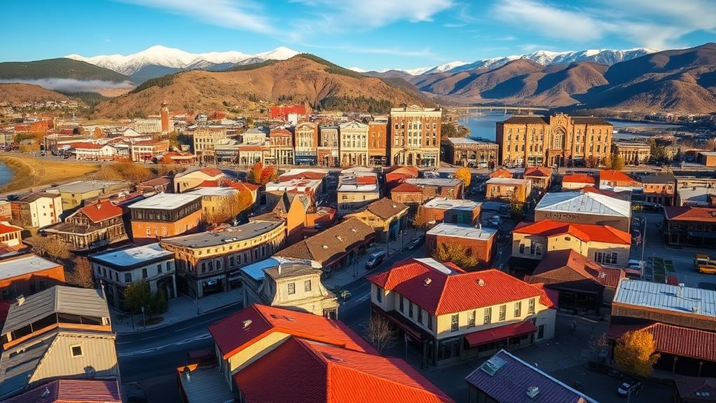 scenic mountain town near denver