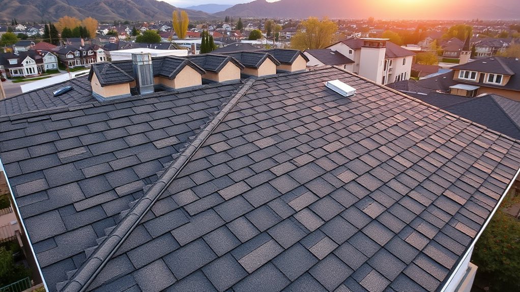 skilled roofing shingle installation