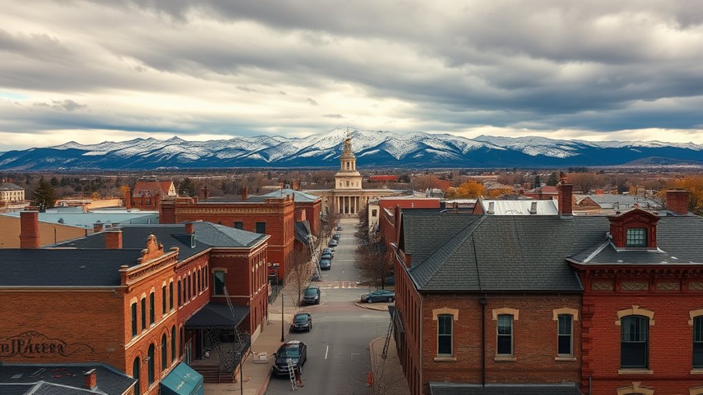 small rural colorado town