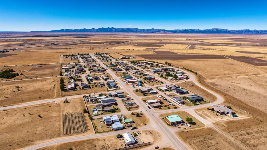 small rural colorado town