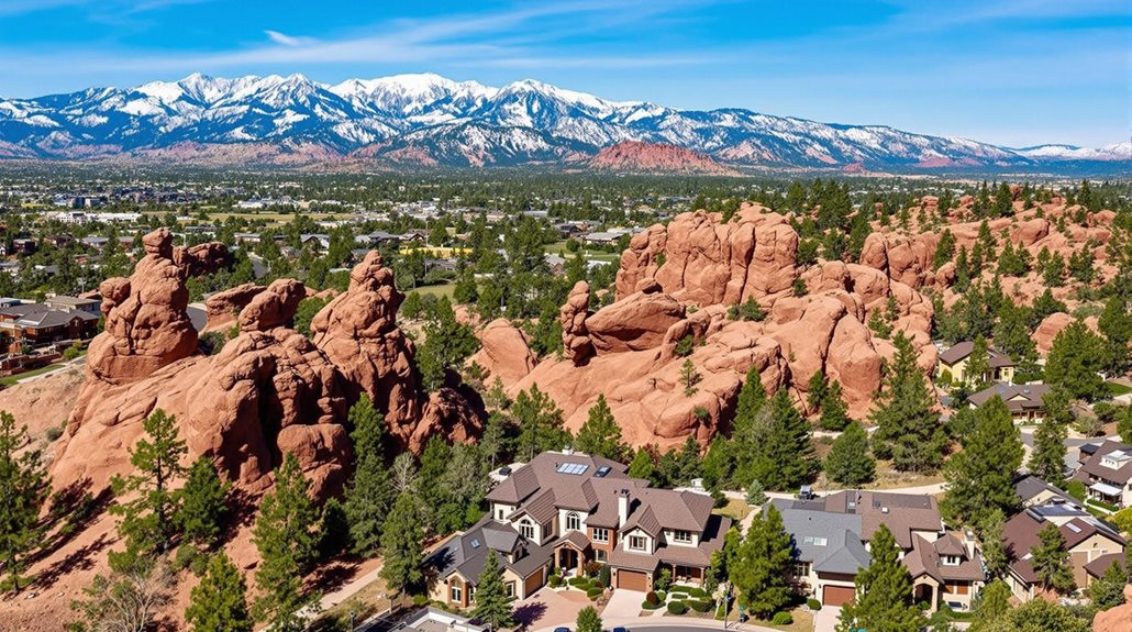 suburban residential community denver vicinity