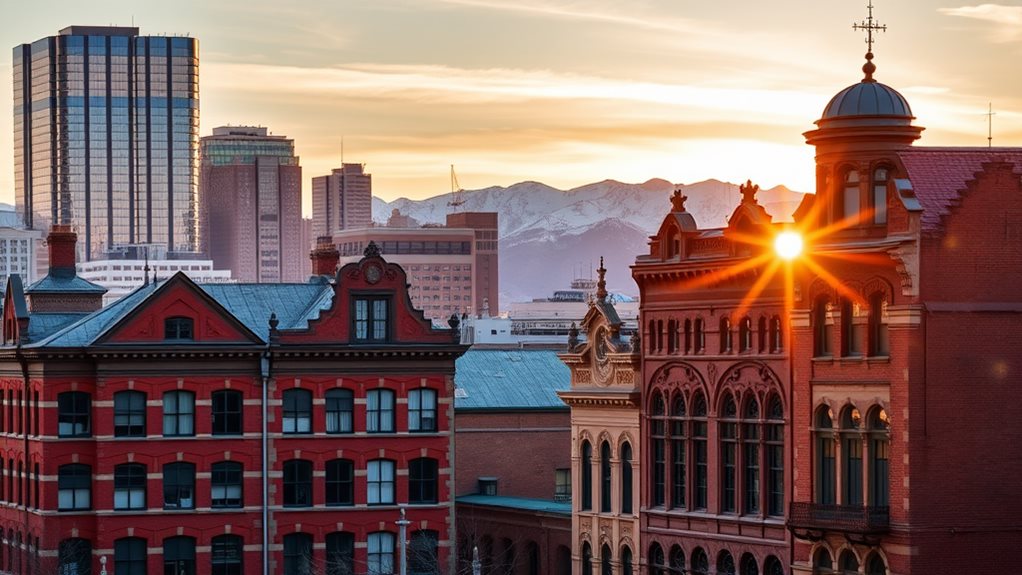 vibrant urban renewal historic district